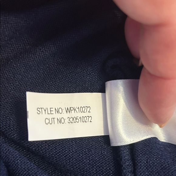 41 Hawthorn Deep Blue Sleeveless Blouse - Picture 4 of 5